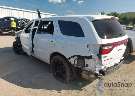 2020 Dodge Durango R/T Rwd z USA, uszkodzony, nr VIN 1C4SDHCTXLC393879